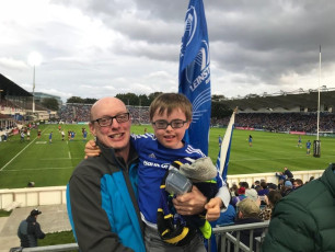 James the Mascot - Leinster Rugby!