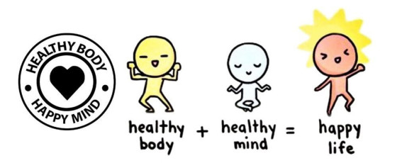 Value for June - Healthy Body, Happy Mind